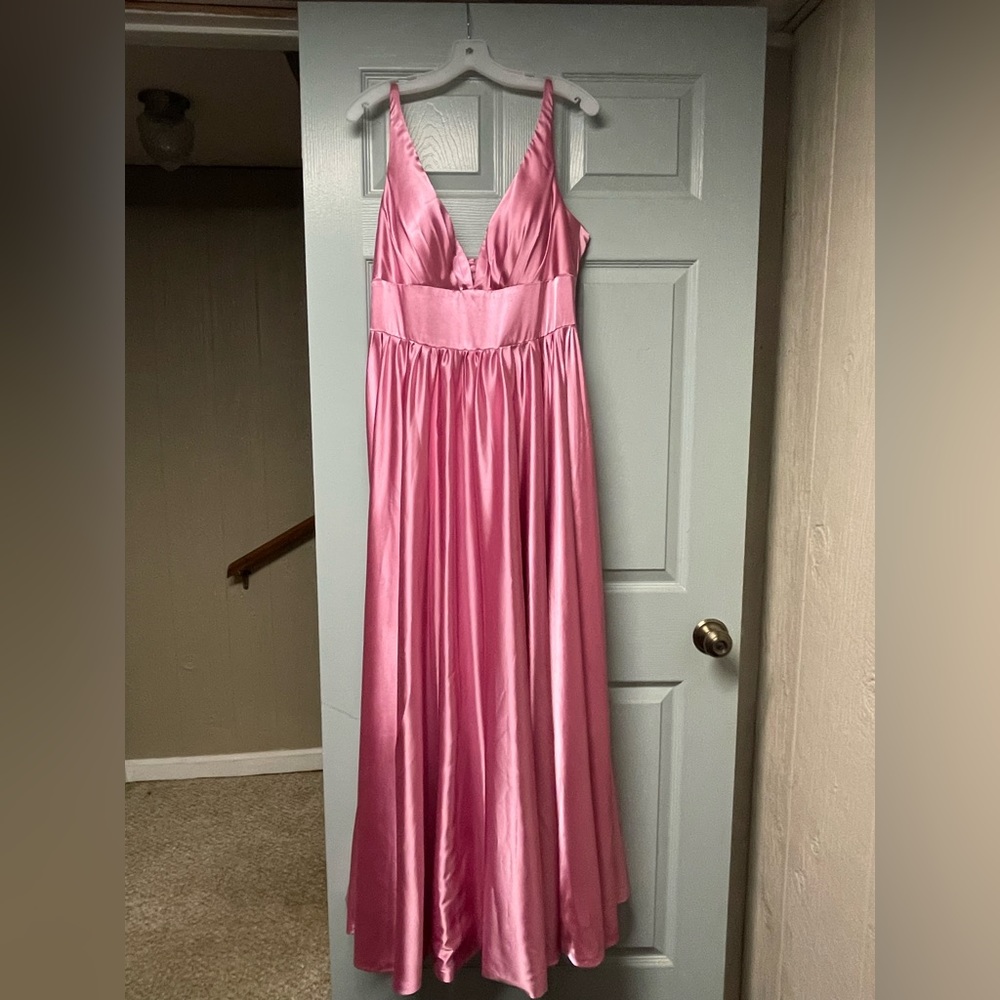 “Plano bridal” ballet pink bridesmaid dress